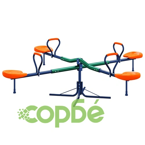Клатушка с 4 места, въртяща се на 360 градуса, стомана ➤ топ цена ➤ sorbe.bg