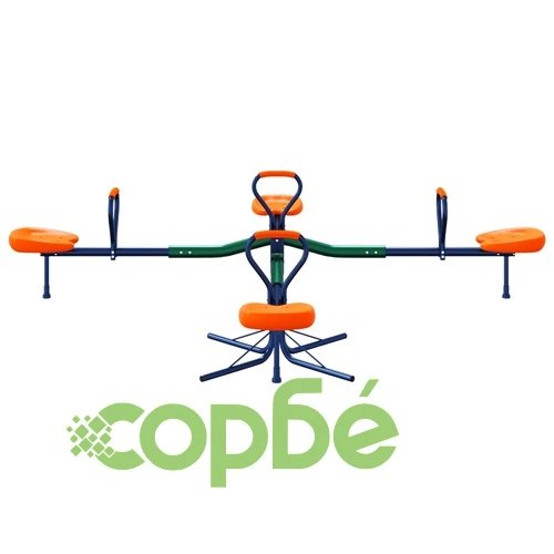 Клатушка с 4 места, въртяща се на 360 градуса, стомана ➤ топ цена ➤ sorbe.bg