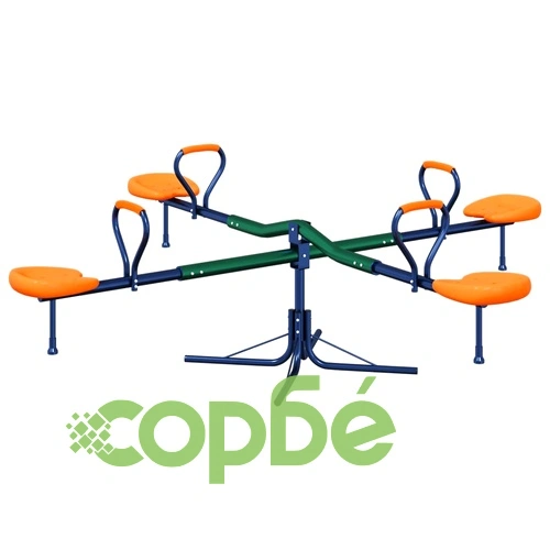 Клатушка с 4 места, въртяща се на 360 градуса, стомана ➤ топ цена ➤ sorbe.bg