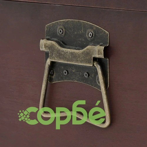 Сандък за съкровища с резета кафяв 79,5x39,5x39,5 см шперплат ➤ топ цена ➤ sorbe.bg