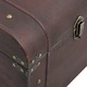 Сандък за съкровища с резета кафяв 110x50x39,5 см шперплат