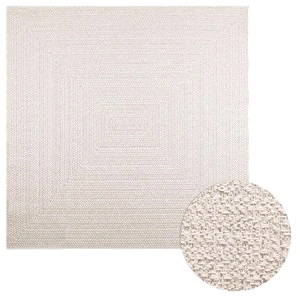 Килим ZIZUR, 200x200 см, визия юта, за закрито и открито
