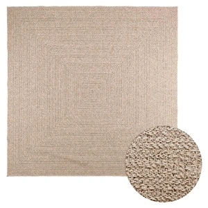 Килим ZIZUR, 240x240 см, визия юта, за закрито и открито