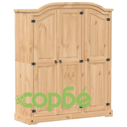 Гардероб Corona 151,5x52x186 см бор масив ➤ топ цена ➤ sorbe.bg