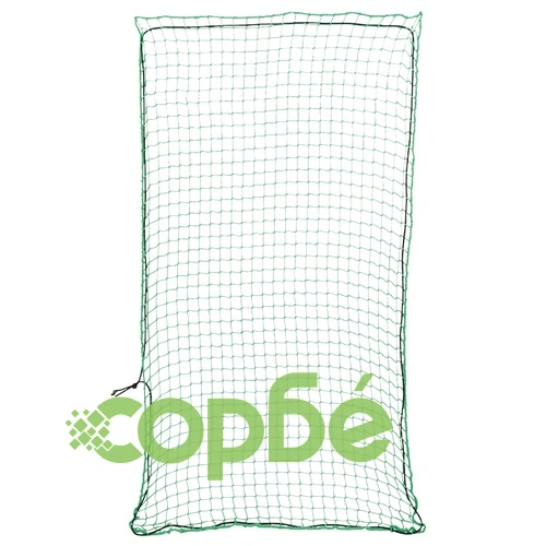 Мрежа за ремарке с еластично въже, зелена, 7x3,5 м, PP ➤ топ цена ➤ sorbe.bg
