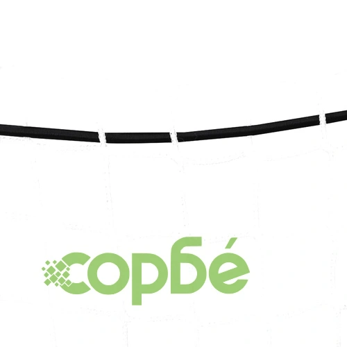 Мрежа за ремарке с еластично въже, бяла, 7x3,5 м, PP ➤ топ цена ➤ sorbe.bg