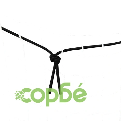 Мрежа за ремарке с еластично въже, бяла, 7x3,5 м, PP ➤ топ цена ➤ sorbe.bg