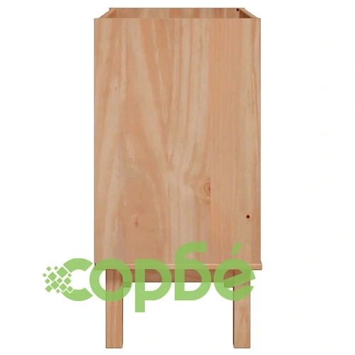 Шкаф за мивка за баня OTTA, 59x40x80 см, борово дърво масив ➤ топ цена ➤ sorbe.bg