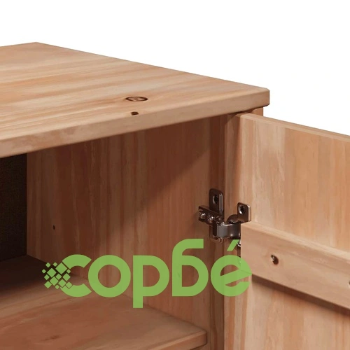 Шкаф за антре OTTA, 75x40x75 см, борово дърво масив ➤ топ цена ➤ sorbe.bg