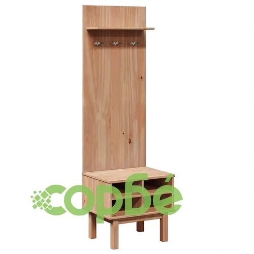 Шкаф портманто OTTA, 50x40x160 см, борово дърво масив ➤ топ цена ➤ sorbe.bg