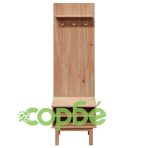Шкаф портманто OTTA, 50x40x160 см, борово дърво масив ➤ топ цена ➤ sorbe.bg