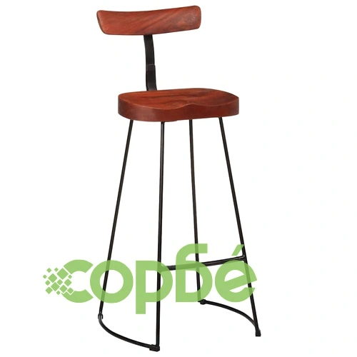 Бар табуретки, 2 бр, 49x43x103 см, мангово масив дърво ➤ топ цена ➤ sorbe.bg