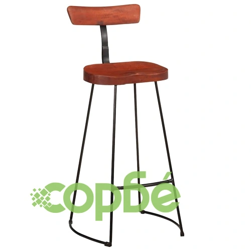 Бар табуретки, 2 бр, 49x43x103 см, мангово масив дърво ➤ топ цена ➤ sorbe.bg