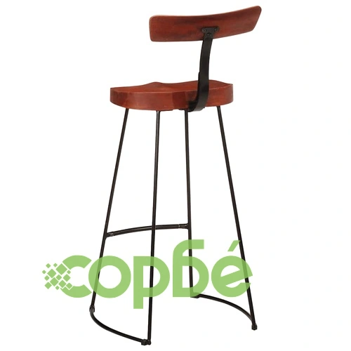 Бар табуретки, 2 бр, 49x43x103 см, мангово масив дърво ➤ топ цена ➤ sorbe.bg