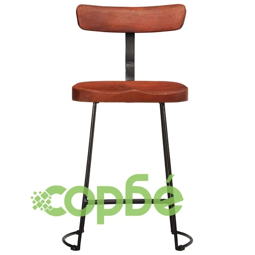 Бар табуретки, 2 бр, 49x43x79 см, мангово масив дърво ➤ топ цена ➤ sorbe.bg