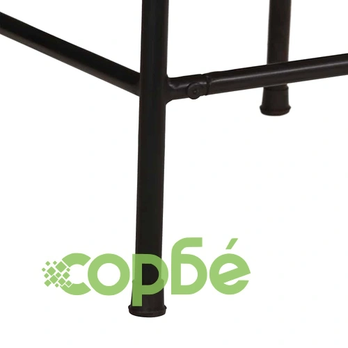 Бар табуретки, 4 бр, 46x35,5x80 см, регенерирана дървесина ➤ топ цена ➤ sorbe.bg