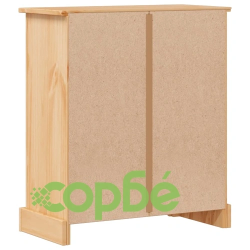 Шкаф за баня Corona 70x33x80 см бор масив ➤ топ цена ➤ sorbe.bg