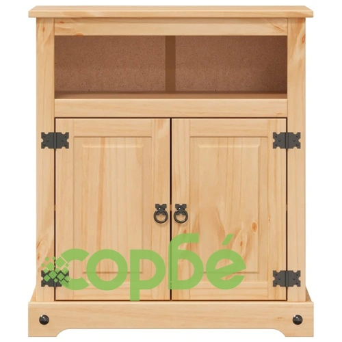 Шкаф за баня Corona 70x33x80 см бор масив ➤ топ цена ➤ sorbe.bg