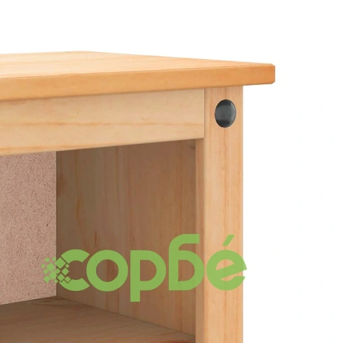 Шкаф за пералня за баня Corona масивна борова дървесина ➤ топ цена ➤ sorbe.bg