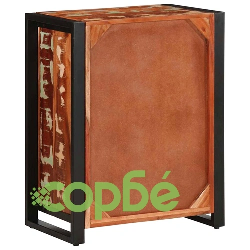 Бюфет Multicolour 55x35x70 cm Масивна дървесина Възстановена ➤ топ цена ➤ sorbe.bg