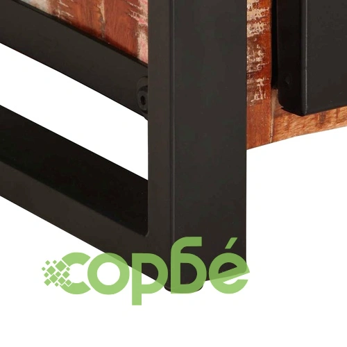 Бюфет Multicolour 55x35x70 cm Масивна дървесина Възстановена ➤ топ цена ➤ sorbe.bg