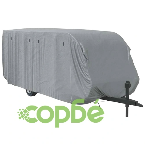 Покривало за каравана сиво 732x250x220 cm Нетъкана материя ➤ топ цена ➤ sorbe.bg