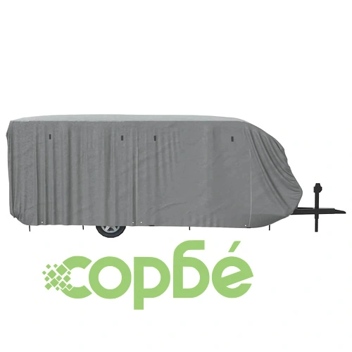 Покривало за каравана сиво 732x250x220 cm Нетъкана материя ➤ топ цена ➤ sorbe.bg