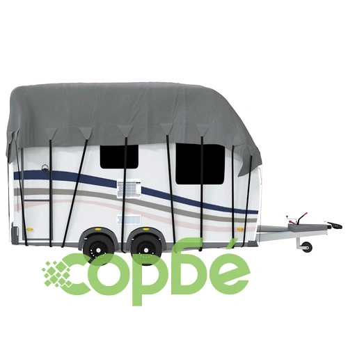 Покривало за покрив на каравана сиво 600x300cm Нетъкана материя ➤ топ цена ➤ sorbe.bg