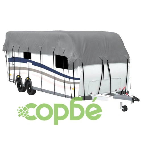 Покривало за покрив на каравана сиво 800x300cm Нетъкана материя ➤ топ цена ➤ sorbe.bg