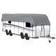 Покривало за покрив на каравана сиво 900x300cm Нетъкана материя
