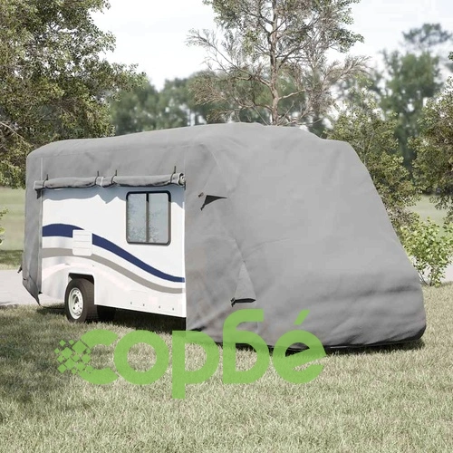 Motorhome Covers Grey 660x235x275 cm Нетъкана материя ➤ топ цена ➤ sorbe.bg