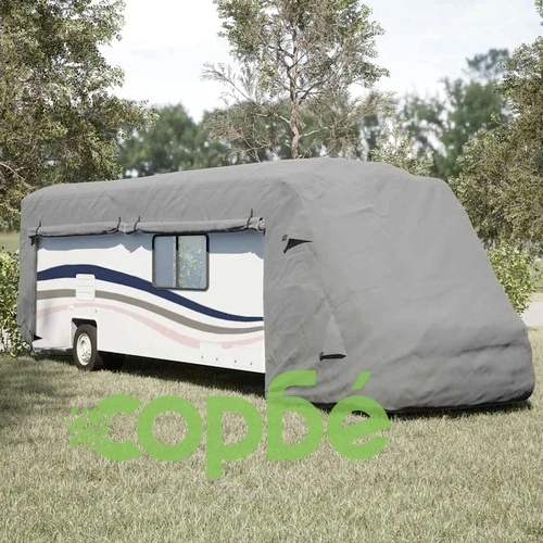 Калъфи за кемпери Grey 970x235x275 cm Нетъкана материя ➤ топ цена ➤ sorbe.bg