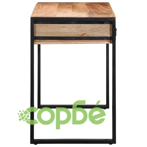 Бюро 100x50x75 cm Масивна груба дървесина Манго ➤ топ цена ➤ sorbe.bg