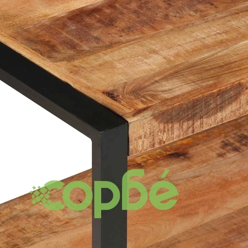 S Закачалка за дрехи 80x40x190 cm Масивна груба дървесина Манго ➤ топ цена ➤ sorbe.bg