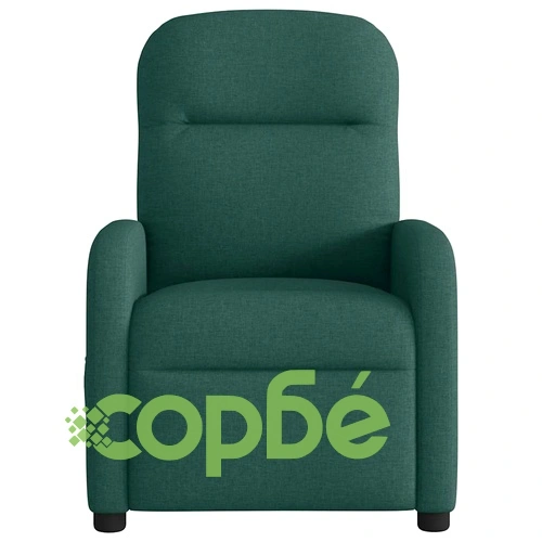 Масажен наклоняем стол, тъмнозелен, текстил ➤ топ цена ➤ sorbe.bg