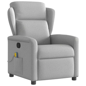 Масажен стол за лежанка Cloud Grey Fabric