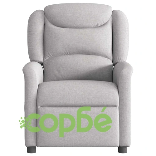 Recliner Chair Cloud Grey Fabric ➤ топ цена ➤ sorbe.bg