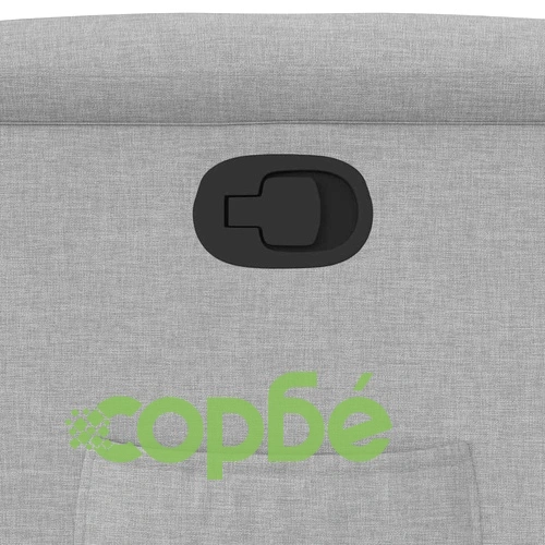 Recliner Chair Cloud Grey Fabric ➤ топ цена ➤ sorbe.bg
