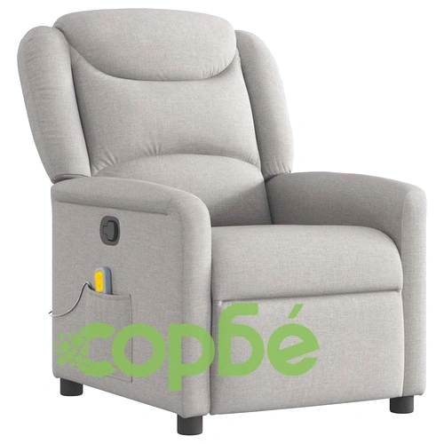 Масажен стол за лежанка Cloud Grey Fabric ➤ топ цена ➤ sorbe.bg