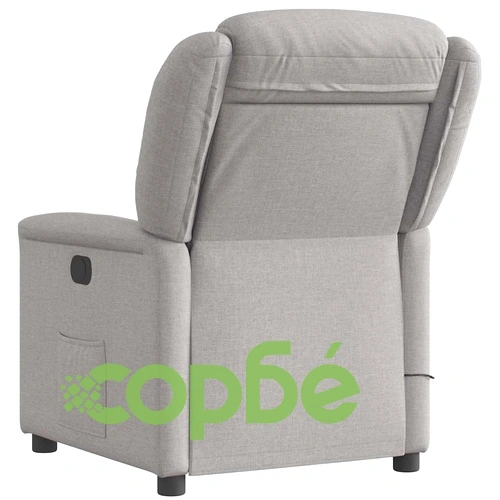 Масажен стол за лежанка Cloud Grey Fabric ➤ топ цена ➤ sorbe.bg