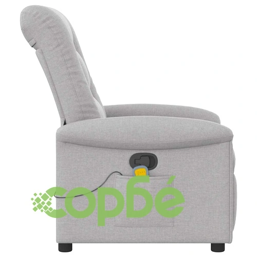 Масажен стол за лежанка Cloud Grey Fabric ➤ топ цена ➤ sorbe.bg