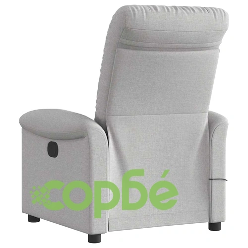Масажен стол за лежанка Cloud Grey Fabric ➤ топ цена ➤ sorbe.bg