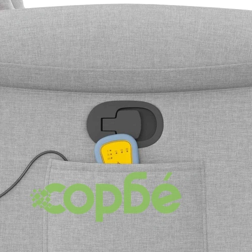 Масажен стол за лежанка Cloud Grey Fabric ➤ топ цена ➤ sorbe.bg