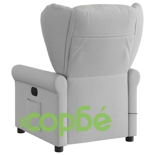Масажен стол за лежанка Cloud Grey Fabric ➤ топ цена ➤ sorbe.bg