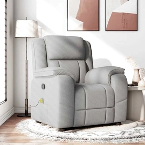 Масажен стол за лежанка Cloud Grey Fabric