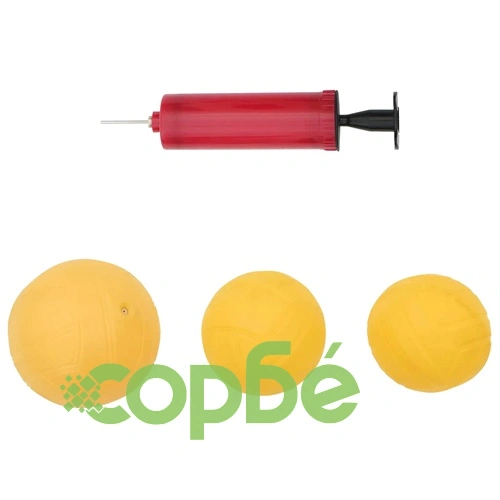 Комплект Roundnet с 3 топки и допълнителна помпа 90x20 см ➤ топ цена ➤ sorbe.bg