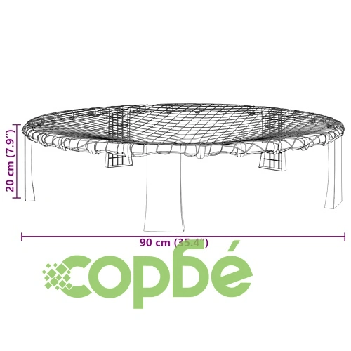 Комплект Roundnet с 3 топки и допълнителна помпа 90x20 см ➤ топ цена ➤ sorbe.bg