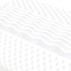 Дунапренов матрак детски бял 80x160 см 7-зонов твърдост 20 ILD