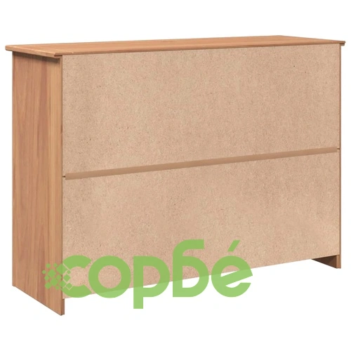 Сайдборд с чекмеджета Panama, 112x40x80 см, бор масив ➤ топ цена ➤ sorbe.bg