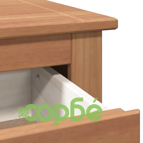 Сайдборд с чекмеджета Panama, 112x40x80 см, бор масив ➤ топ цена ➤ sorbe.bg